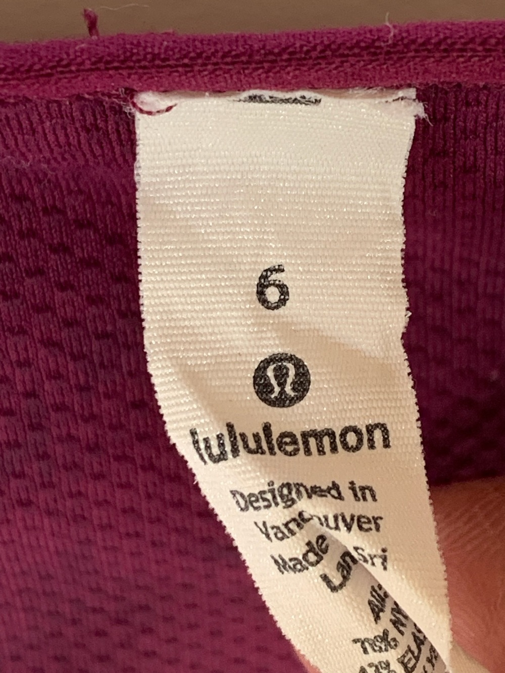 Lululemon Ebb To Train Bra-Style W2BIIS-Size 6-Marvel - Picture 4 of 5